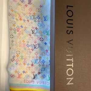 Louis Vuitton silk scarf